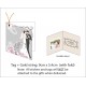 Gift Tag / Thank you Card printing with Fold: 4.5cm(w) x 5.4 cm (h)
